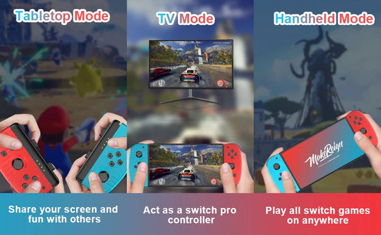 For Nintendo Switch/iOS/Android/PC Wireless Controller, Turbo Vibration Wake-up Handle For Fitness-ring BT Video Game Control SS69