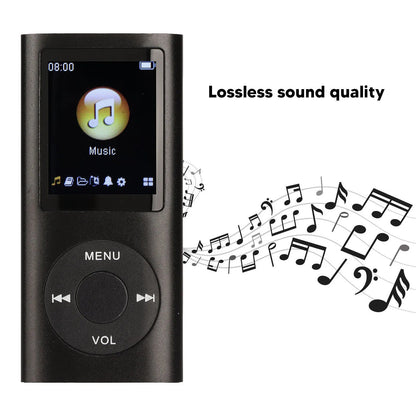 MP3 Player Stylish Multifunctional Lossless Sound Slim 1.8 Inch LCD Screen Portable MP3 Music Player SS69