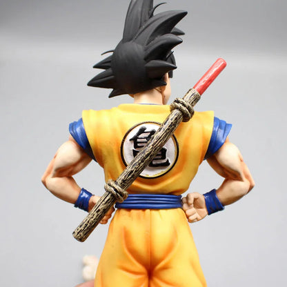 Dragon Ball Sun Goku Somersault Cloud Super Saiyan Standing Collection Figures Statue Anime Peripheral Model Ornaments Toy Gift SS69