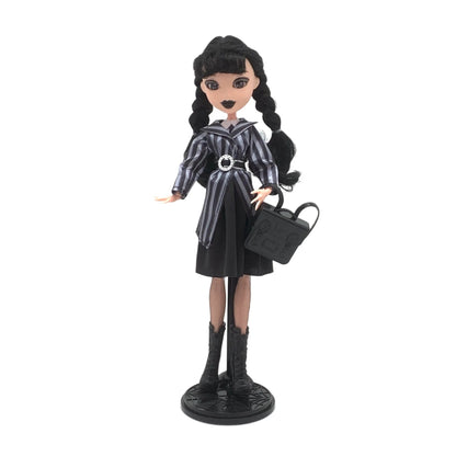 New Wednesday Addams Figure Cute Toy Addams Family Doll Room Decoration Children's Charm Collection Hobby Toys Kid Birthday Gift SS69