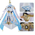 High Qualiy Lumine Cosplay Costume Wig Hair Game Impact Character Traveler for Women Cosplay Anime Events Role Play Dress