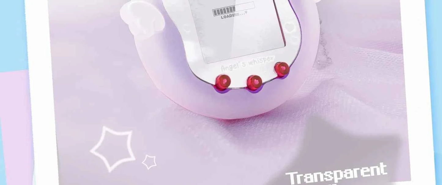 New Tamagotchi Uni Protective Cover Silicone Case Pet Toy Soft And Creative Angel Cartoon Design Cute With Sticker Gift Stock