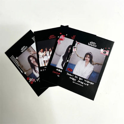 8pcs/set KPOP BABYMONSTER Album HAPPY 1000 DAYS LOMO Card Tea Lu Bao Monster Photo Card AHYEON HARAM RORA RUKA ASA Postcard SS69
