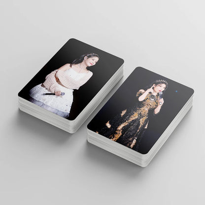 55pcs/set Kpop IU The Golden Hour Lomo Cards High quality HD Photocard for fans collection Fashion Cute Fans Gift SS69