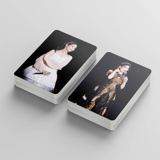 55pcs/set Kpop IU The Golden Hour Lomo Cards High quality HD Photocard for fans collection Fashion Cute Fans Gift SS69
