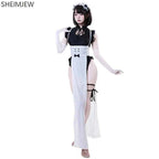 Anime Sexy Cafe Maid Uniform Role Playing Suit Victorian Aristocratic Manor Maid Butler Robe Bunny Girl Uniform Bodysuit 2025