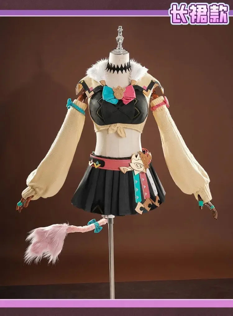 FilmStyle Genshin Impact Varesa Cosplay Costume Uniform Halloween Carnival Party Christmas Play Role Clothes Clothing for Women