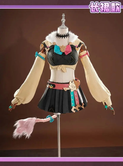 FilmStyle Genshin Impact Varesa Cosplay Costume Uniform Halloween Carnival Party Christmas Play Role Clothes Clothing for Women