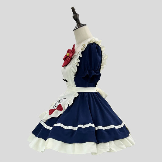 Cat Lolita Maid Dress Costumes Cosplay New Cute for Cat Girls Woman Waitress Maid Party Stage Costume size S-5XL Anime  DRESSES SS69