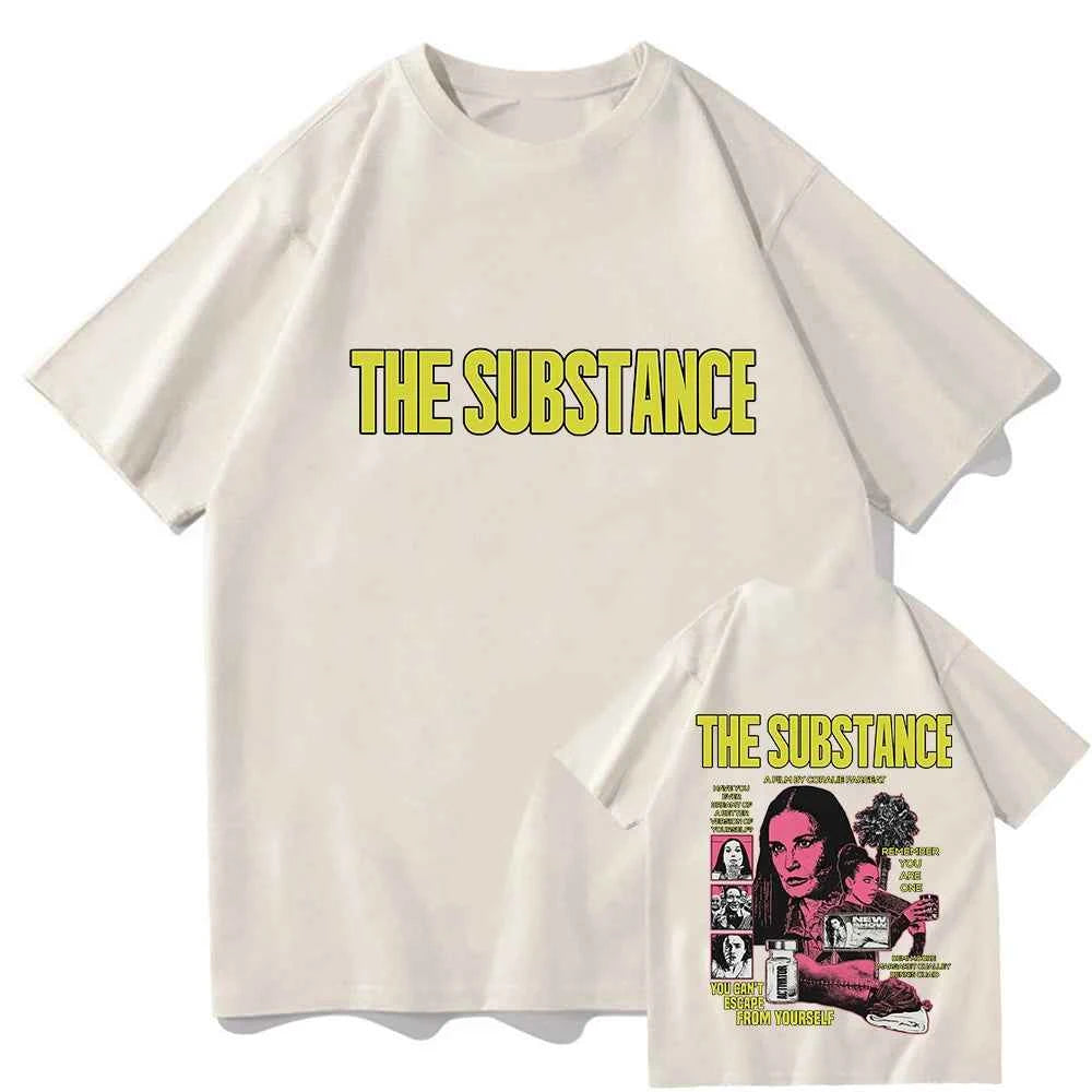 The Substance Monstro Elisasue T Shirt Men/women Harajuku Vintage Graphic Tshirt Classic Unisex High Quality Cotton Tee Shirts