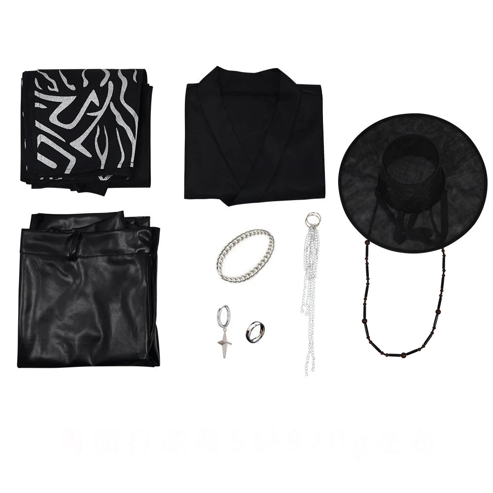 Anime Monster Hunt Cosplay Costume Set - Polyester Jacket & Pants