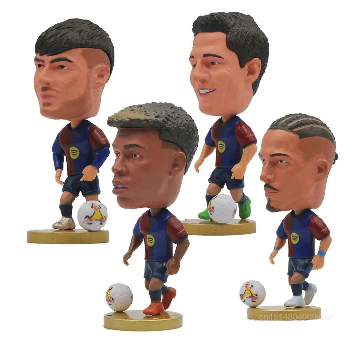 6.5cm HAALAND MODRIC RONALDO YAMAL 2.5in Team Activity Doll Toy Figurine