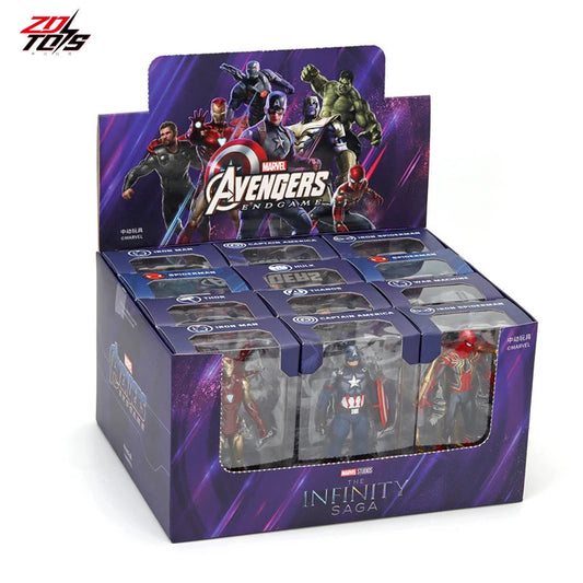 Disney ZD Original Marvel legends The Avengers Iron Man Spider Man Thor Captain America Thanos Hulk War Machine Action Figures SS69