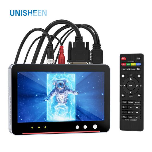 Unisheen UR230A VHS to Digital Video Converter with 3-Inch Screen and Remote