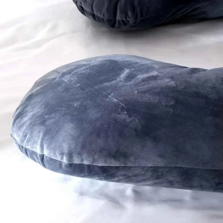 Soft Fleece Pregnant Pillow Gravida U Type Lumbar Pillow Multi Function Side Protect Cushion for Pregnancy Women Dropshipping