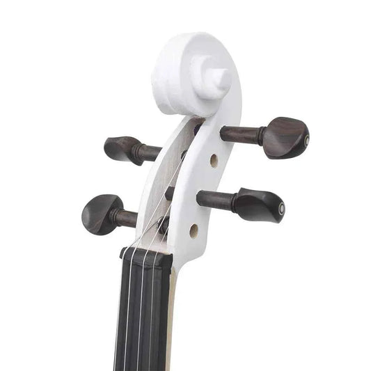 IRIN 4/4 Electric Violin Maple Body Silent Violin With Bow Case Headphone Cable Violin Shoulder Rest Aluminium Alloy Accessories