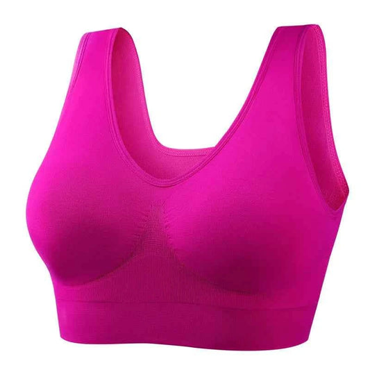 XL-5XL 4PCS Women Seamless Single Layer Camisole Bra Tops Sleep Yoga Sports Bras Tank Tops
