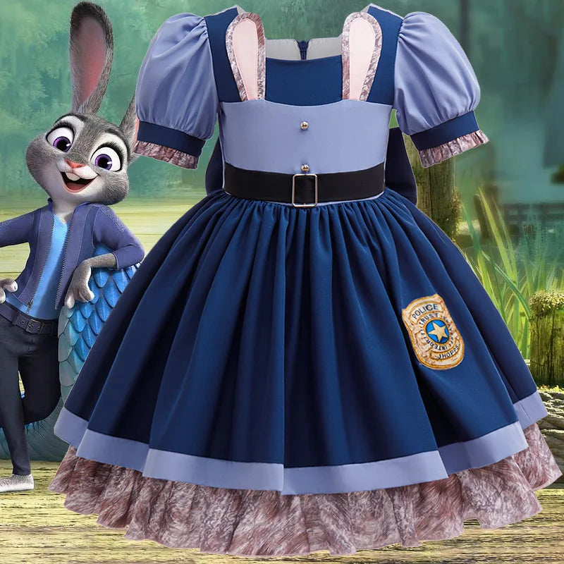 Disney Zootopia Judy Hopps Bunny Costume for Girls