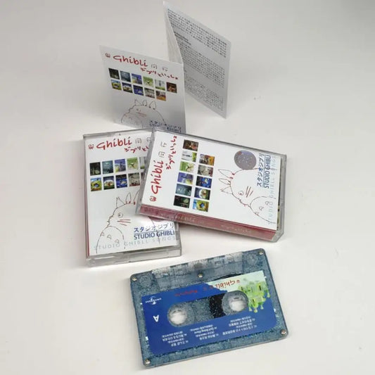 Takara Tomy Miyazaki Hayao Anime Soundtrack Music Cassette Tape Prop