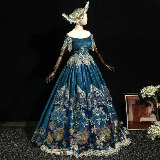 Customized Women Renaissance Victorian Party Dresses Baroque Historical Theater Masquerade Gowns