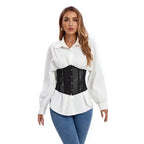 Sexy Lolita Corset Shaper Ladies Slimming Bandage Corsets Underbust Bustier Top Women Lingerie Elegant Streetwear Clothes Blusas SS69