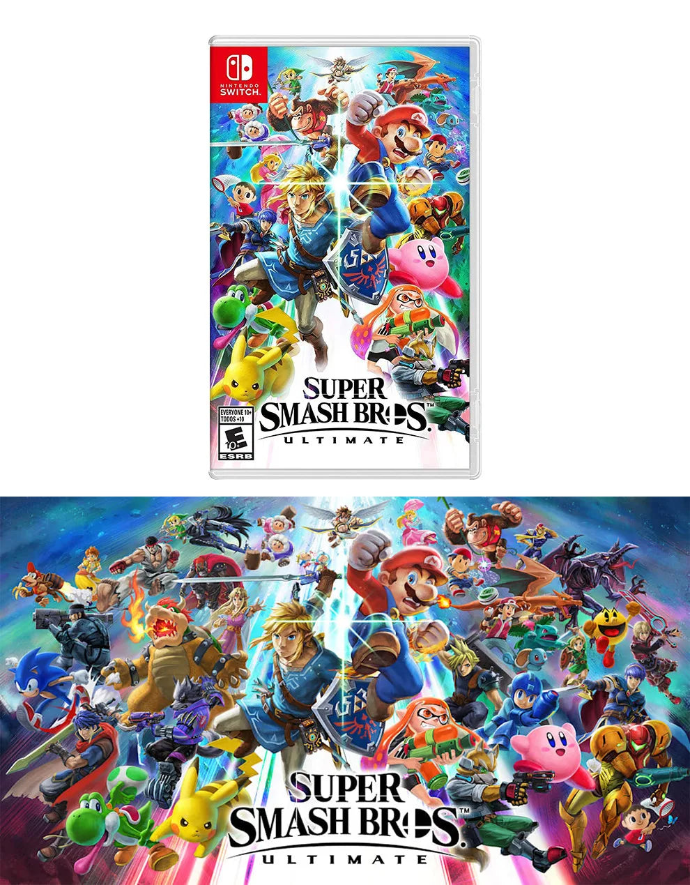 Super Smash Bros. Ultimate Nintendo Switch Game Deals Action Fighting and Multiplayer Genre for Switch OLED Lite Game Console SS69