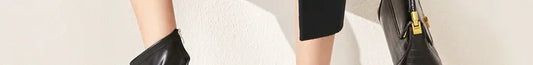 SENTUBILA Women 100% Wool Long Wrap Coat 2026 Elegant Notched Collar Belted Warm Double Faced Woolen Winter Overcoat W24O43352