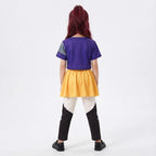 Rumi Girl Cosplay Costume Anime Mira Roleplay Outfit Trendy Dance Performance Wear Halloween Party Performance Costume