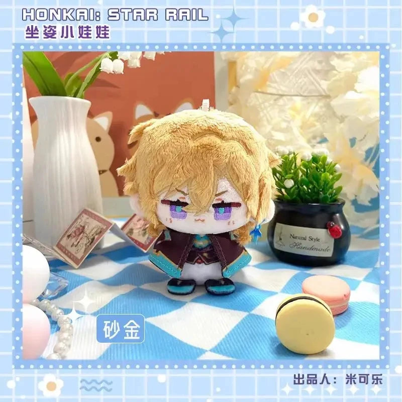 Honkai: Star Rail 10cm Plush Doll Keychain - Cotton Toy Pendant