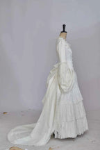 Musical The Phantom of The Opera Christine Daae Cosplay costume Victorian white Bridal Dress Masquarade Dress Gown custom made