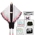 Kochou Shinobu Anime Cosplay Costume Set with Haori for Adults