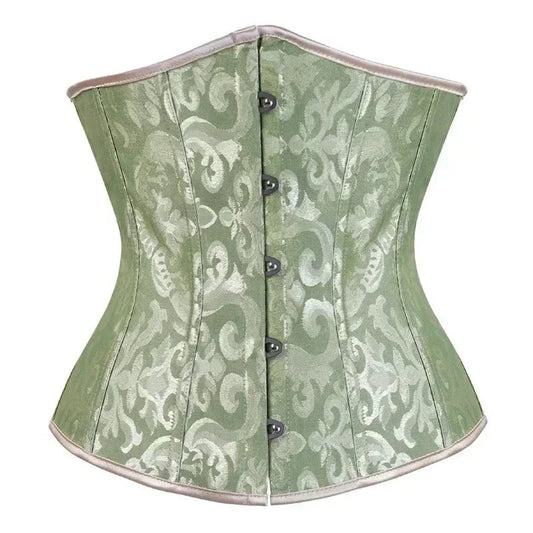 Sexy Lolita Corset Shaper Ladies Slimming Bandage Corsets Underbust Bustier Top Women Lingerie Elegant Streetwear Clothes Blusas SS69 32.69 5-9014 green / XS
