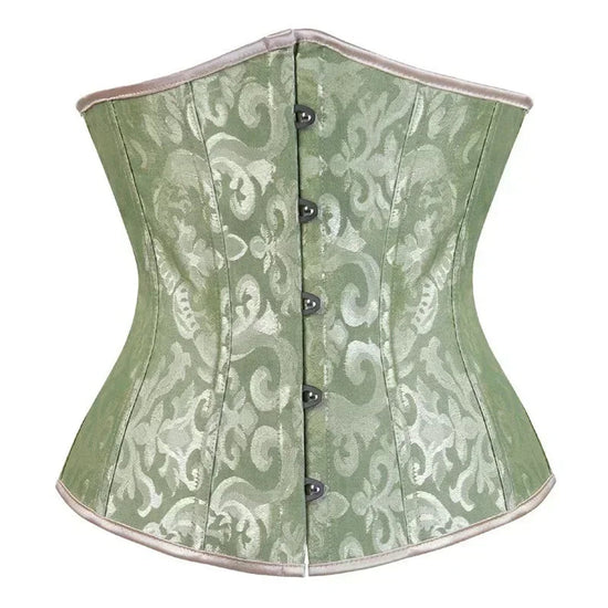 Sexy Lolita Corset Shaper Ladies Slimming Bandage Corsets Underbust Bustier Top Women Lingerie Elegant Streetwear Clothes Blusas SS69 32.69 5-9014 green / XS