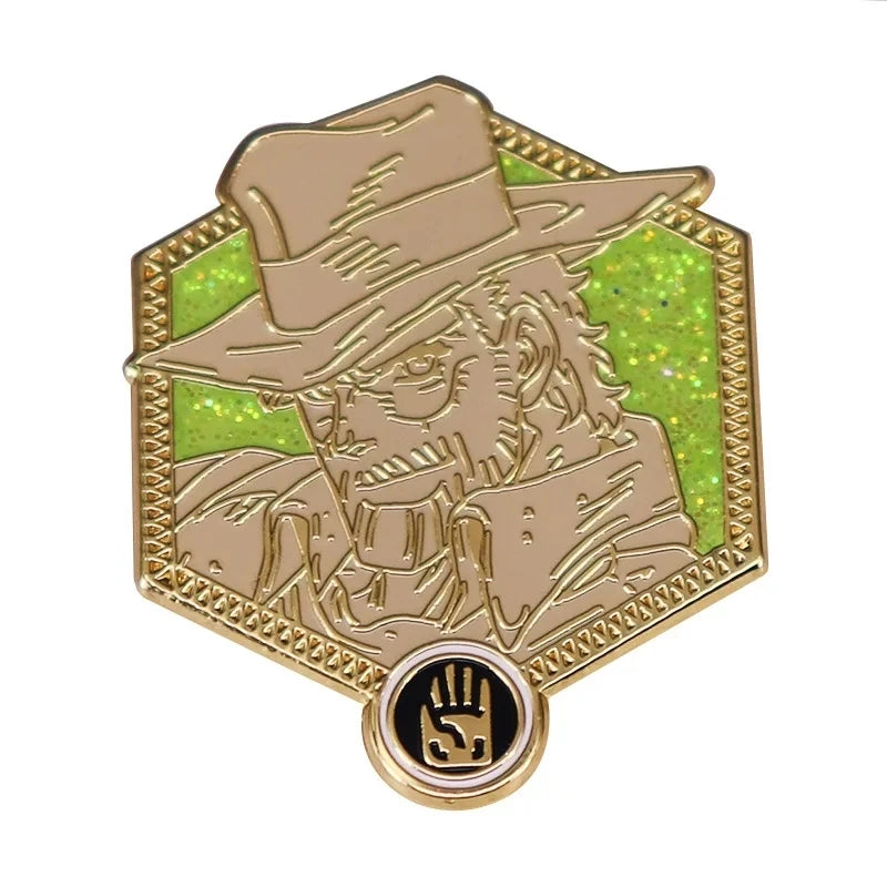 JoJo's Bizarre Adventure Enamel Lapel Pin Collect Badge Cute Children Gift Jewelry Adorn Backpack Hat Collar Brooches