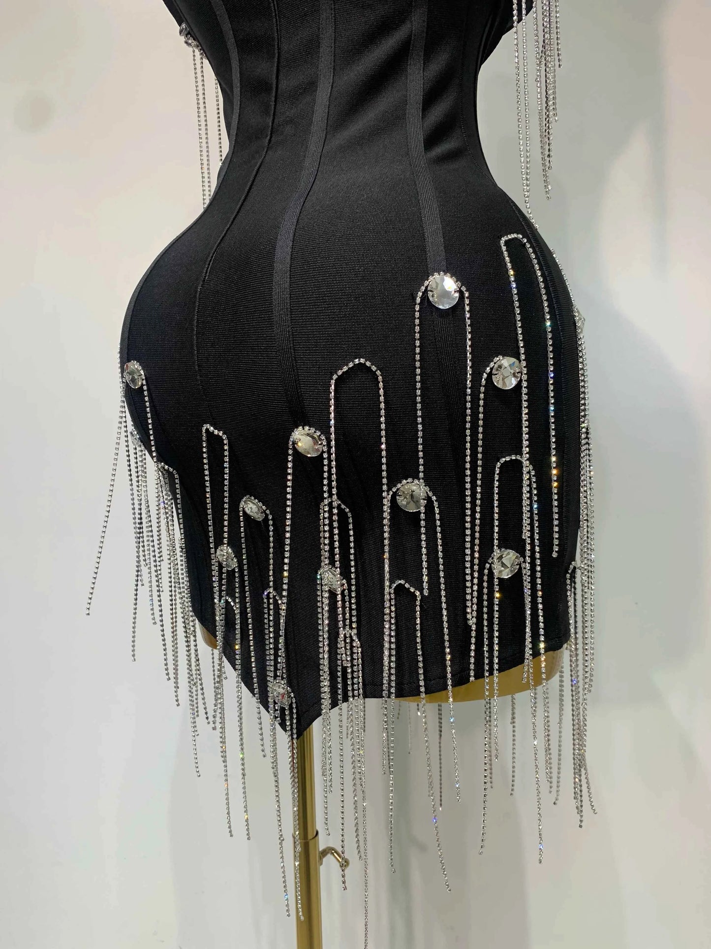 Women Sexy Backless Spaghetti Strap Bodycon Sleeveless Bandage Dress 2025 Elegant Prom Gown Club Evening Party Birthday Dresses