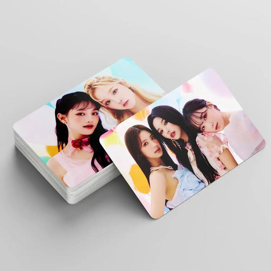 KPOP 55cards/set (G) I-DLE Album Card I FEEL Album GIDLE Ye Shuhua MINNIE Printed Photo Card LOMO Card Gift For Girls Collection SS69