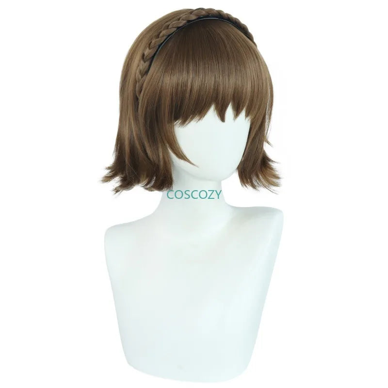 Game Cosplay Costume Queen Makoto Niijima Cosplay Costume Woman School Uniform Christmas Carnival Party Dress Wig Costumes SS69