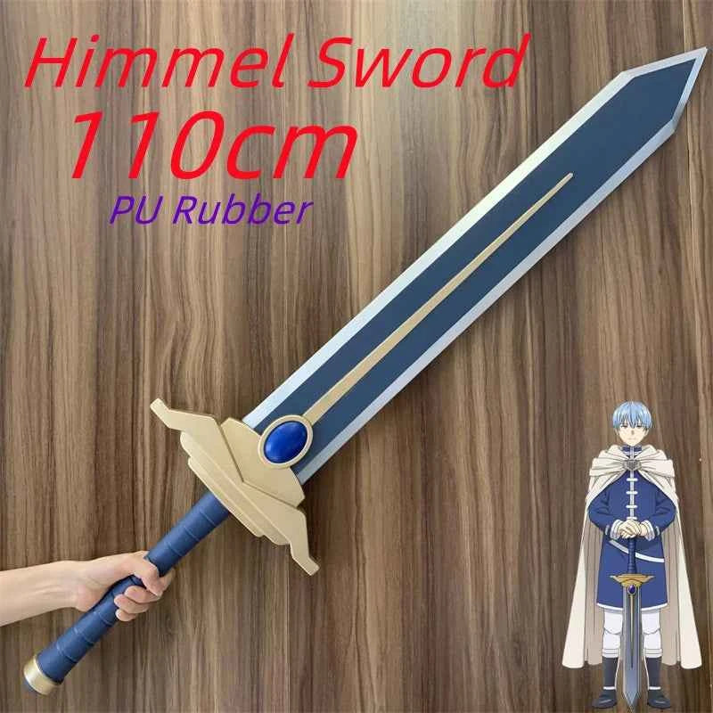 1:1 Magic Wand Beyond Journey's End Cosplay Knife Greatsword Role Playing Weapons Model Safety PU Rubber Gift Toy