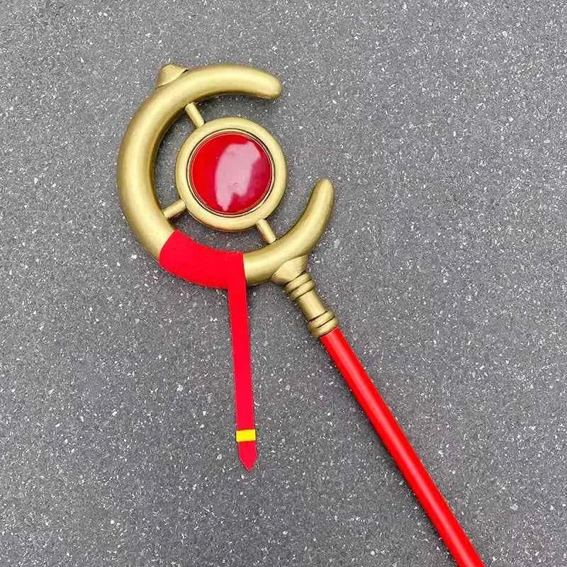 Anime Frieren Beyond Journey's Frieren Cosplay Walking Stick  Frieren:Beyond Journey's Cosplay Frieren Cosplay Prop Wig