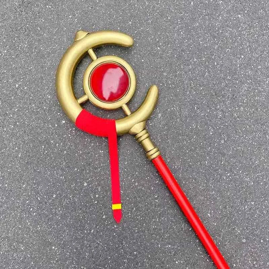 Anime Frieren Beyond Journey's Frieren Cosplay Walking Stick  Frieren:Beyond Journey's Cosplay Frieren Cosplay Prop Wig