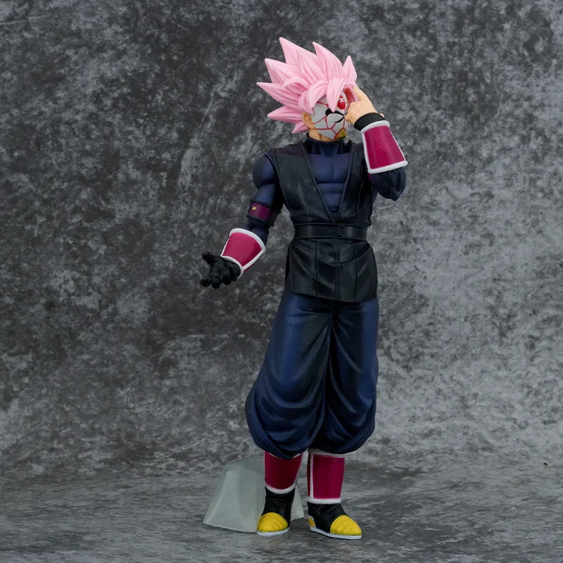25cm Dragon Ball Zamasu Black Goku Action Figure PVC Figurine GK Statue Collection Model DecorationToys Children Birthday Gifts SS69