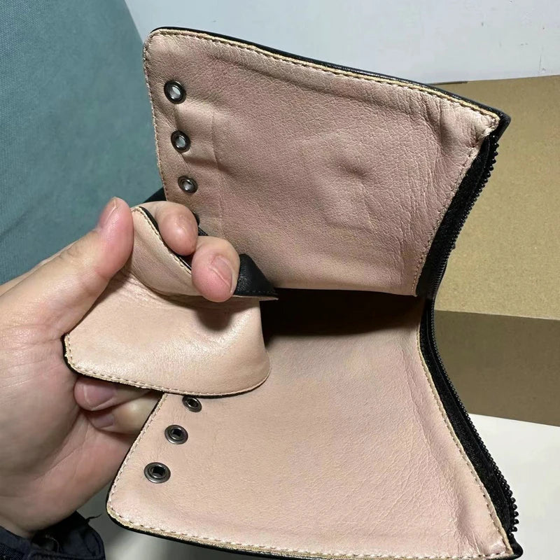 Women's Black Peep-Toe High Heel Stilettos Size 46 New Fashion Brand Party Boots for Ballroom Latin Jazz Dance Sexy Party Shoes SS69