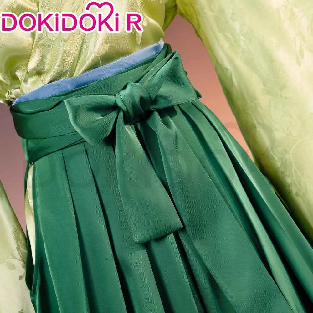 Maomao Cosplay Costume Anime The Apothecary Diaries × JR Kyoto DokiDoki-R Women Green Dress Mao Mao Kyoto Travel Cosplay
