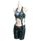 Stone Ocean Jolyne Cujoh Cosplay Costume Coat Jumpsuit Anime Bizarre Adventure Halloween Carnival Disguise Suit For Women