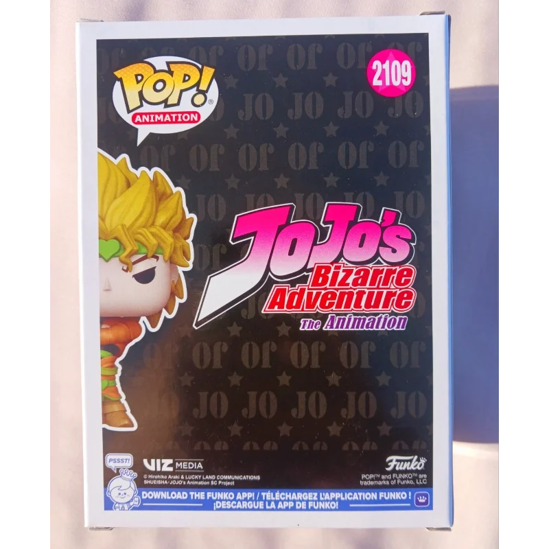 Funko POP Original JoJo's Bizarre Adventure Dio Brando #2109 Anime Figure - Limited Anime Collectible Gift for JoJo Fans