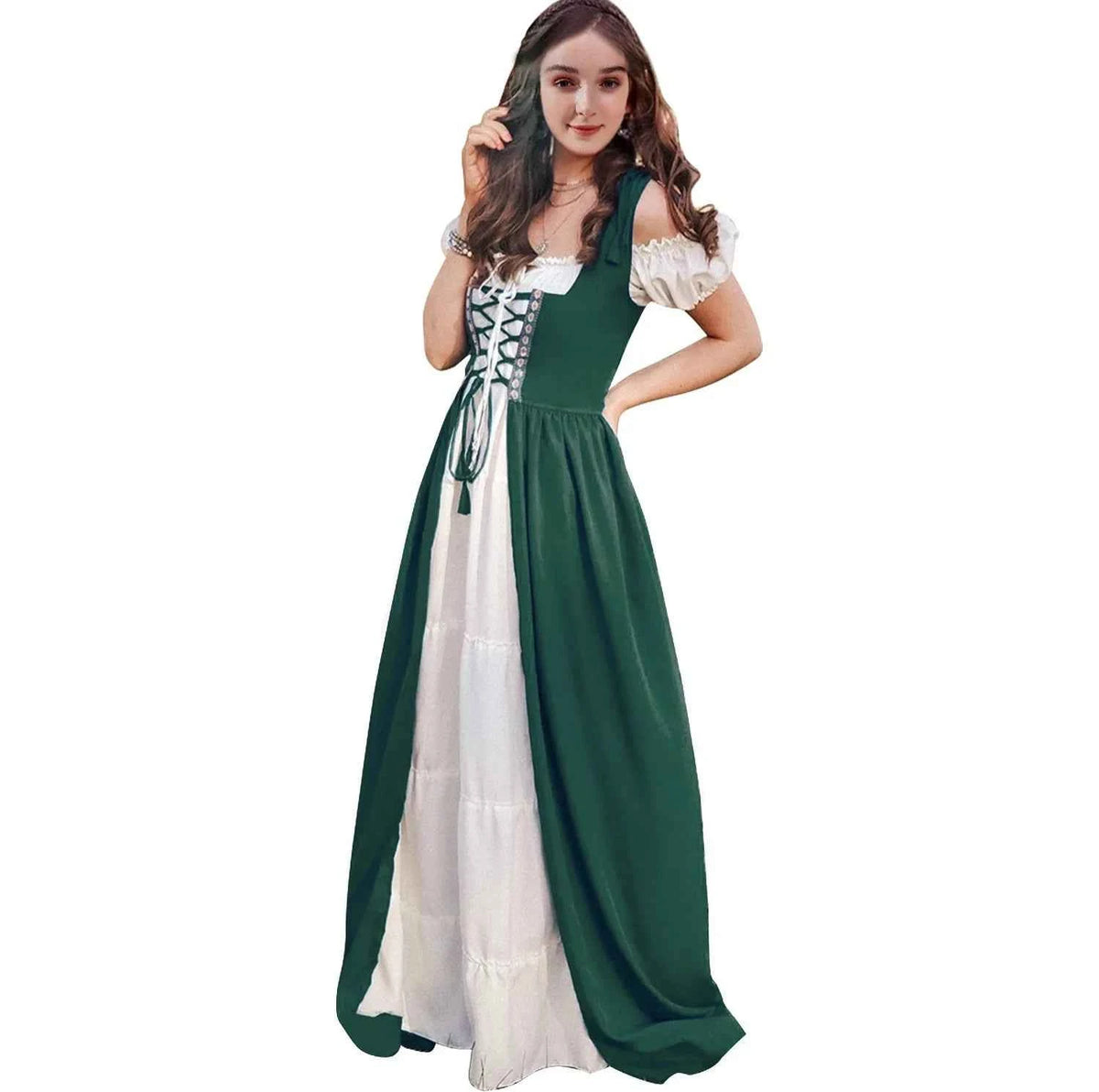 Medieval Renaissance Drama Dance Costume Halloween Girdle Cos Dress Halloween Costumes for Women Dress Love Live Cosplay