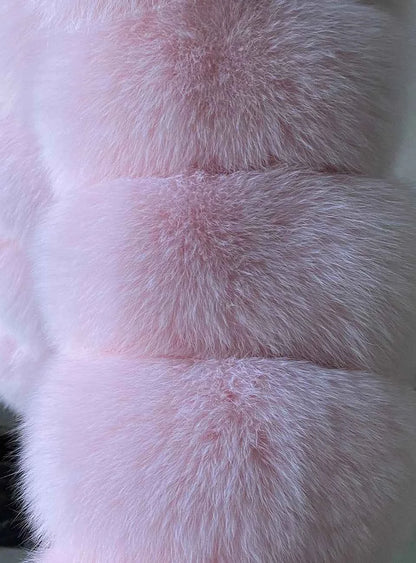 Winter Women's Cold Coat Top Fox Jackets For Women clothing Natural Real fox Fur Jacket Coats For Women Fur Jacket In Promotion