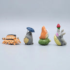 Totoro Mini Figure PVC 1-3cm Anime Micro Landscape Ornament
