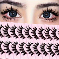 10 pairs of false eyelashes (10 pairs) SS69