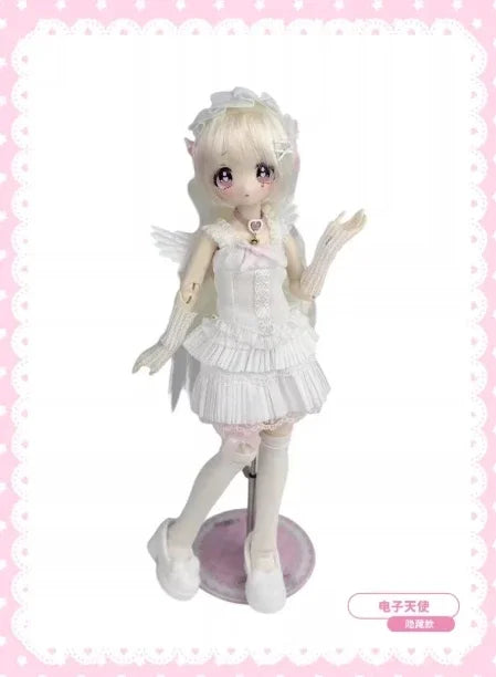 Don'T Touch My Bangs Series 1/6 Bjd Blind Box Mystery Box Toys Kawaii Model Gift Cute Action Anime Figure